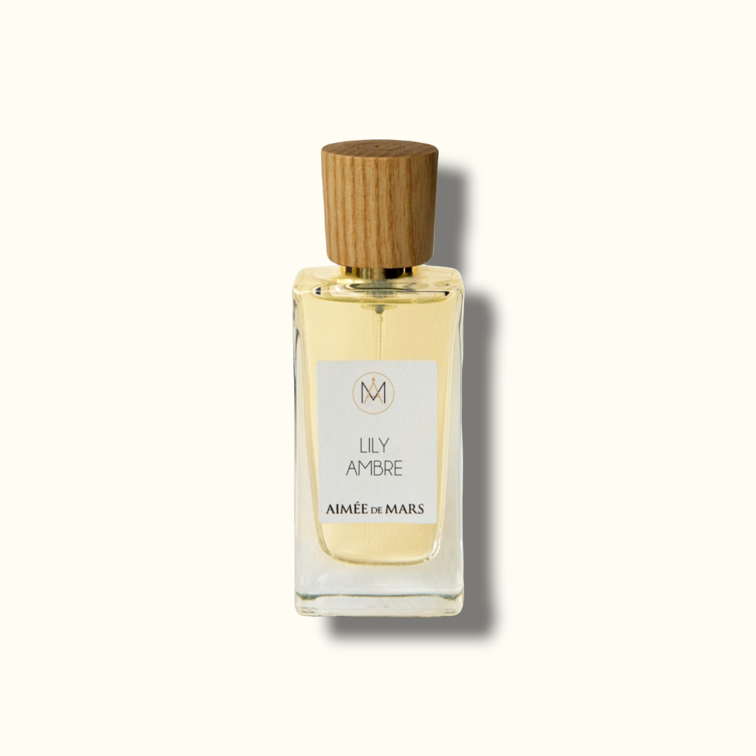 Parfum pour femme 100% naturel sans produit chimique à la fleur d'oranger  Lily Ambre- Aimee de Mars